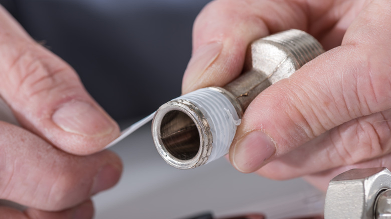 The Big Mistake DIYers Make With Pipe Thread Tape