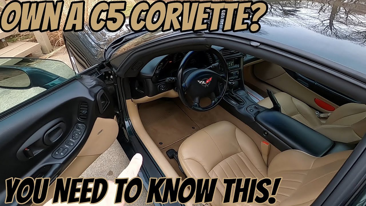 2 simple ownership items every C5 Corvette owner should know!