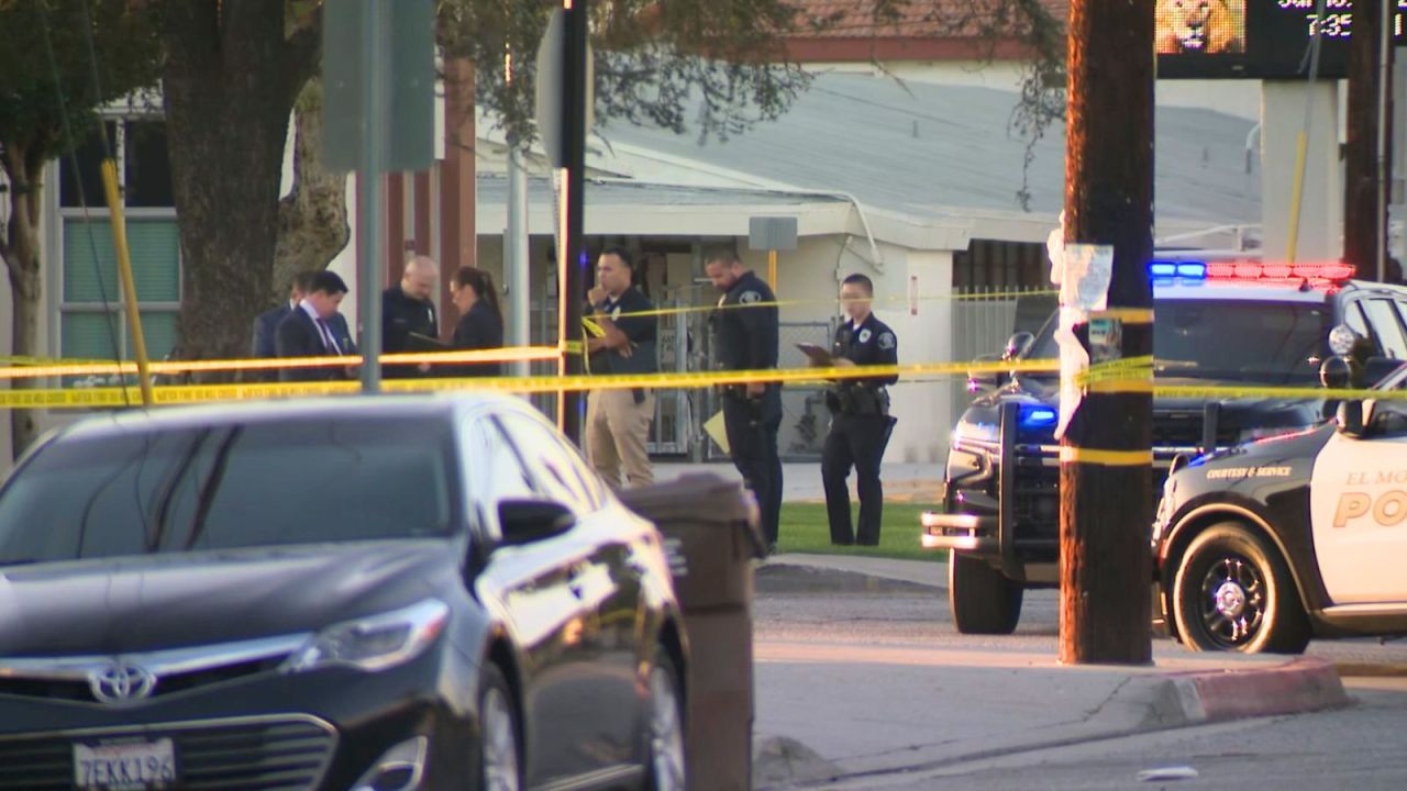 A homicide investigation is underway after a boy was stabbed to death near an elementary school in El Monte on July 10, 2026. (KTLA)