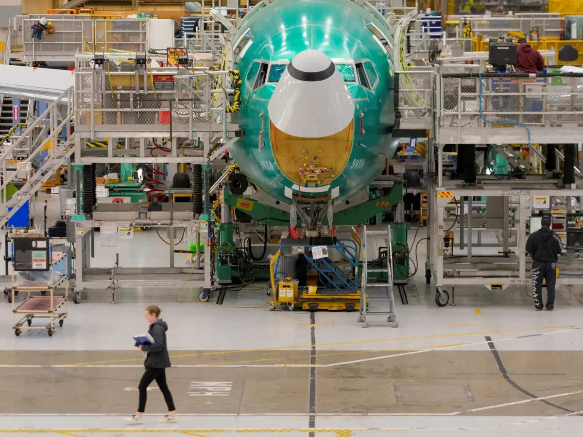 Boeing unveils new 737 MAX production line as aviation giant charts ...
