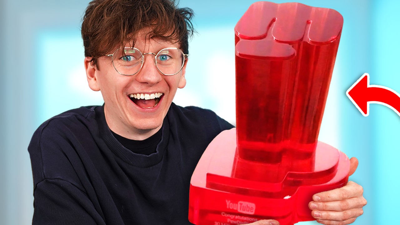 PewDiePie's 50M ruby play button sold on eBay!