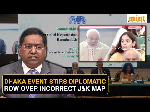 India Envoy Protests At Dhaka Seminar After Map Shows Jammu And Kashmir