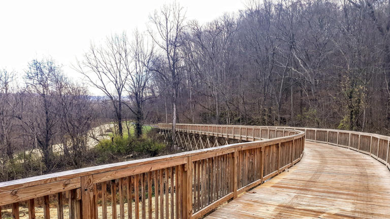 Nestled on the Virginia border is Tennessee's lesser-known linear park ...