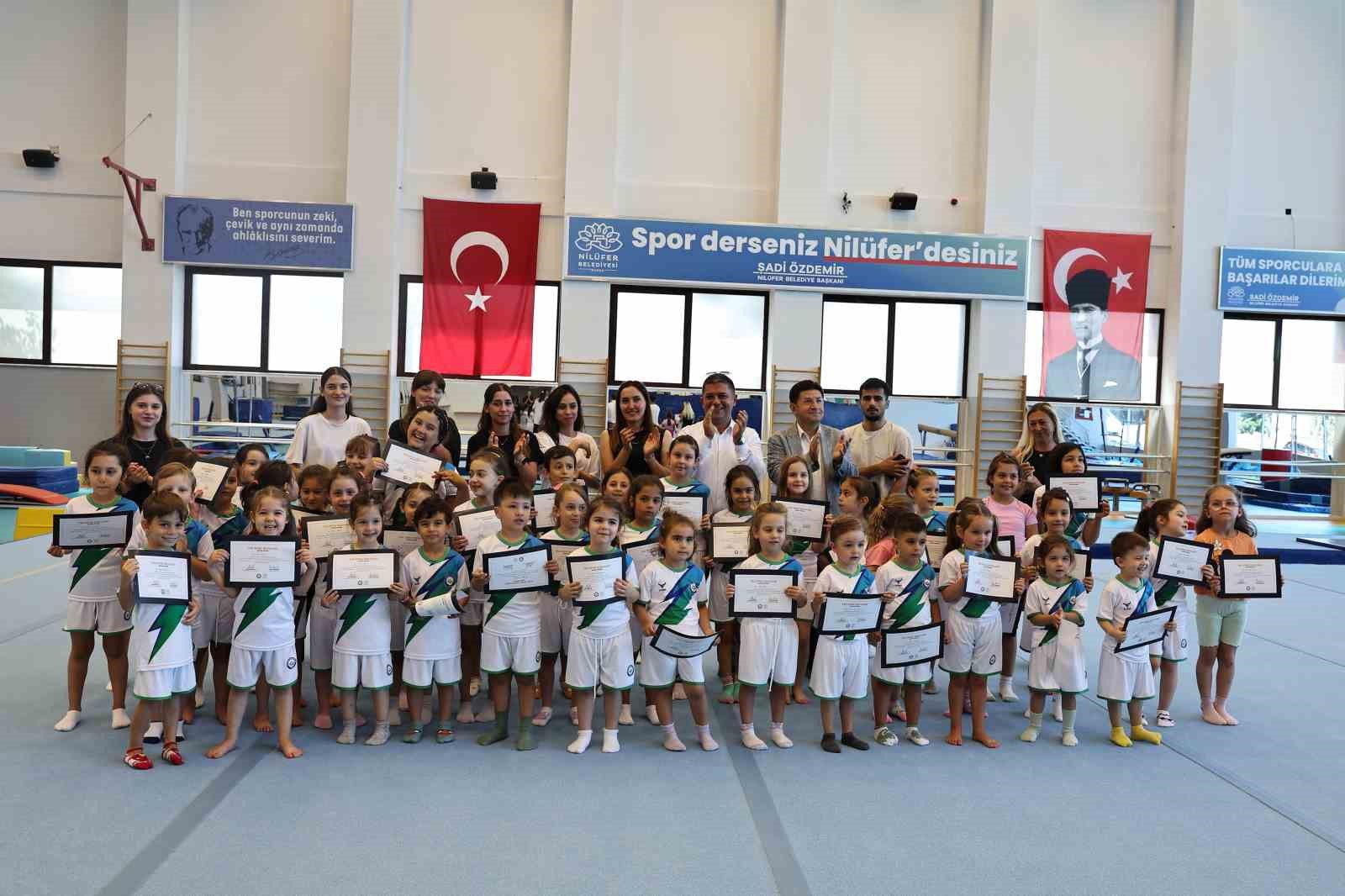 Nilüfer Yaz Spor Okulları'nda İlk Dönem Başarıyla Tamamlandı