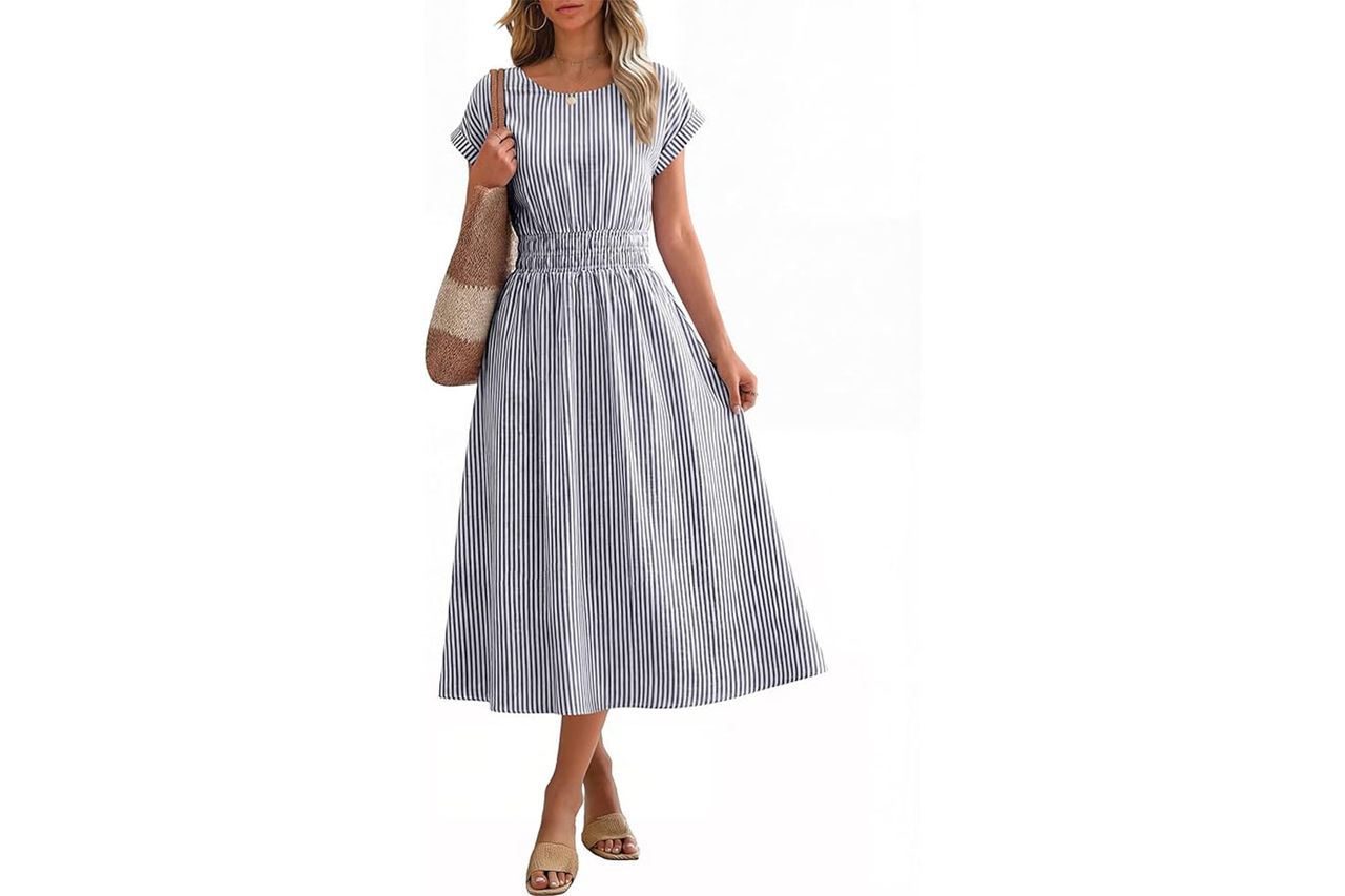 ANRABESS Summer Midi Dress