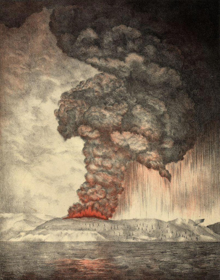 Gunung Anak Krakatau erups…