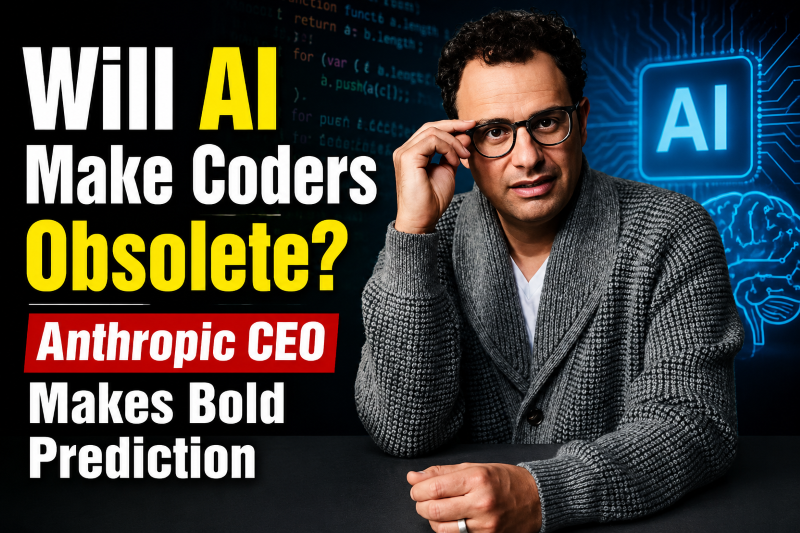 'Coding is going away first': Anthropic CEO's stark AI warning to young ...