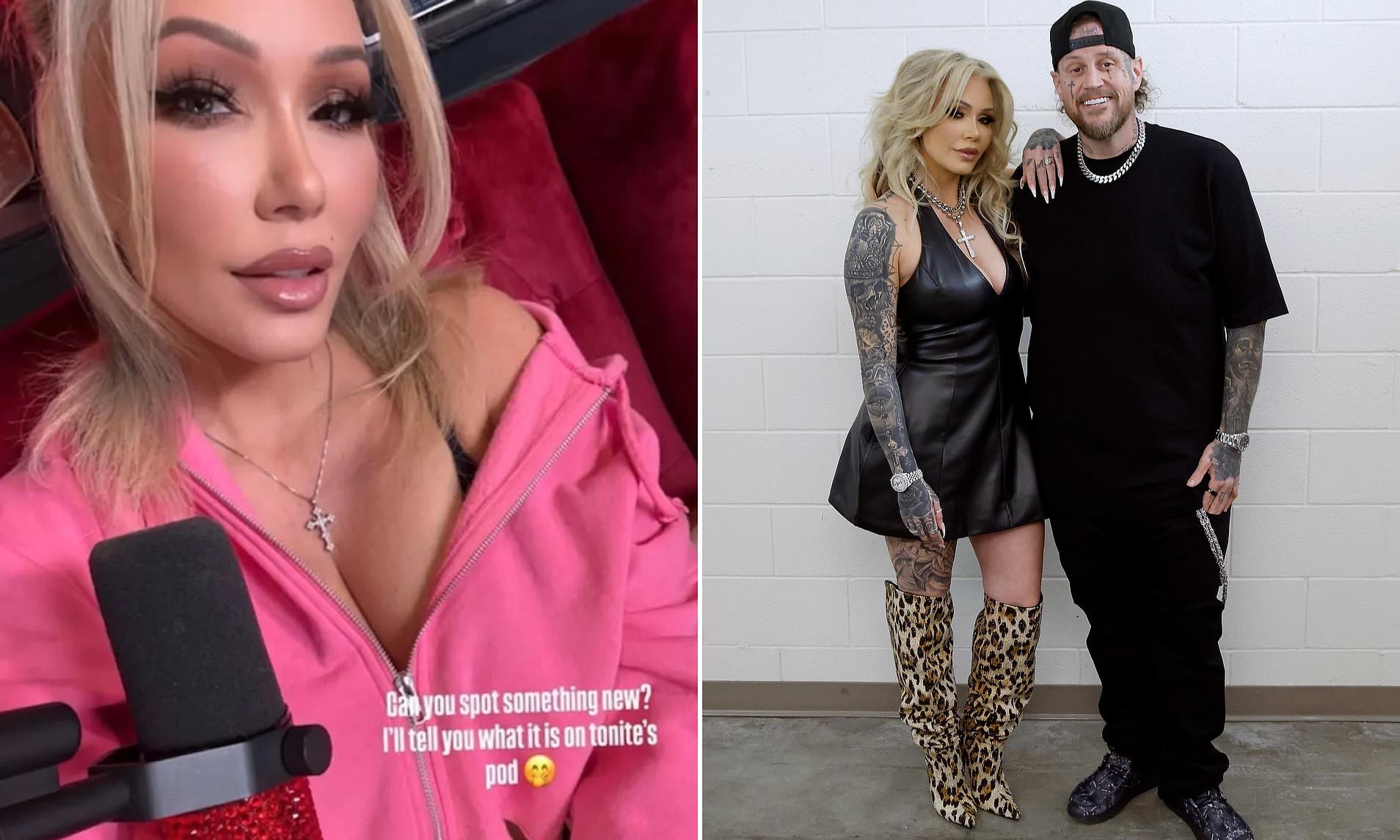 Bunnie XO debuts new boob job and reveals she lost 20lbs amid devastating Jelly Roll divorce