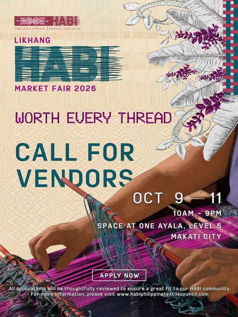 HABI opens vendor applications for the 16th Likhang HABI Market Fair