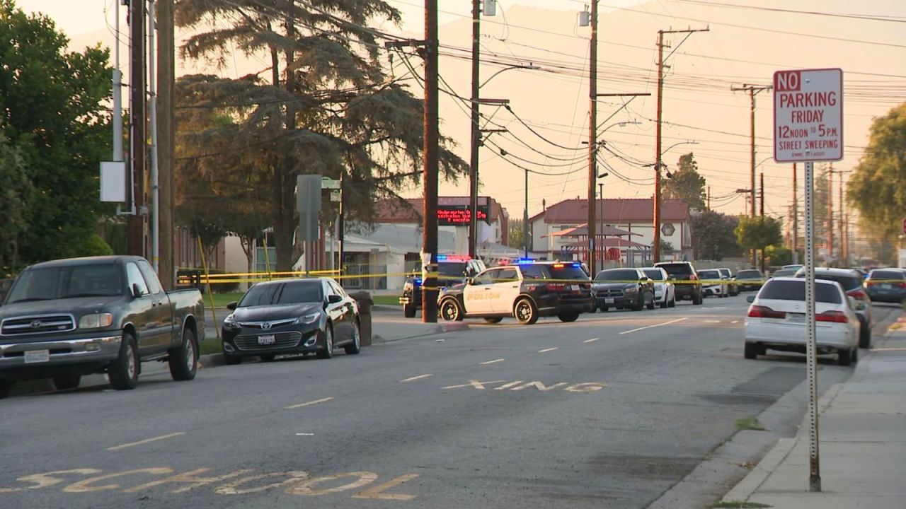 A homicide investigation is underway after a boy was stabbed to death near an elementary school in El Monte on July 10, 2026. (KTLA)