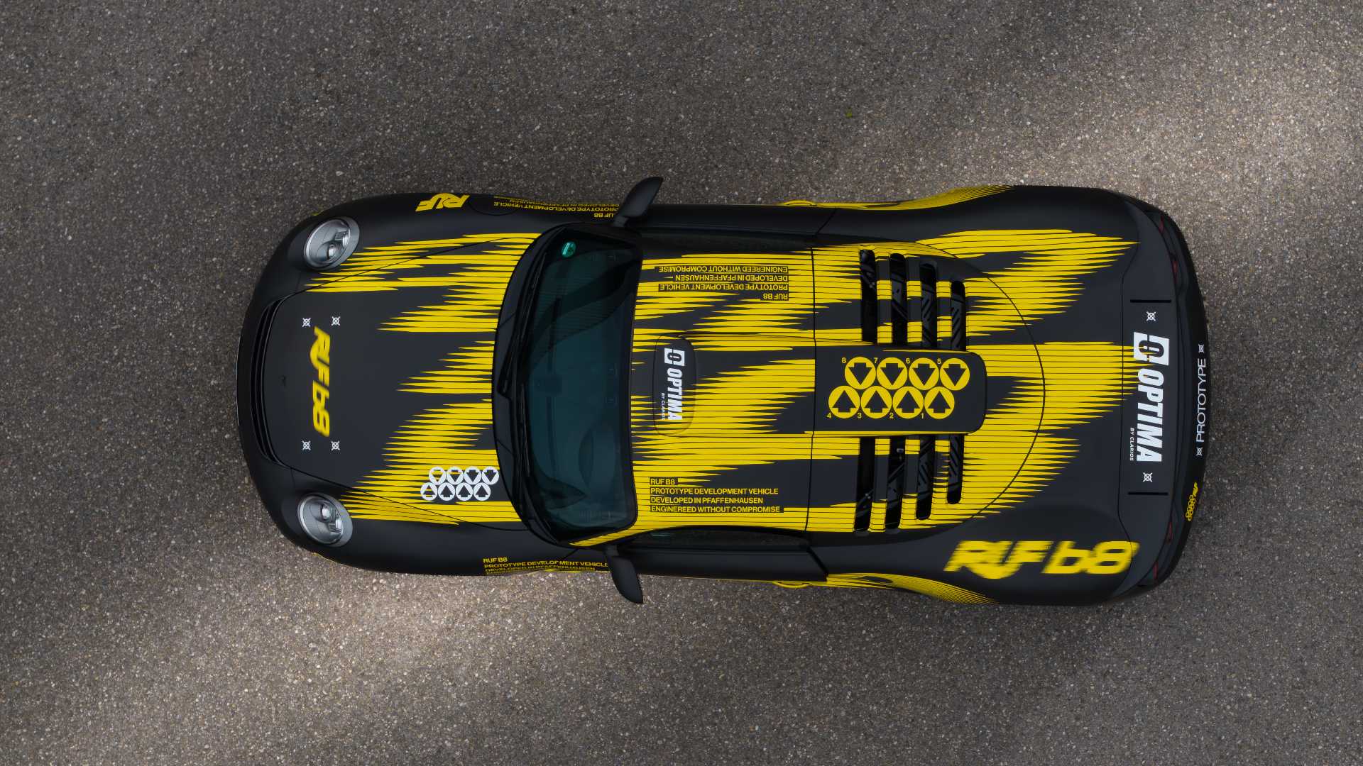 ruf 8 cylinder twin turbo boxer