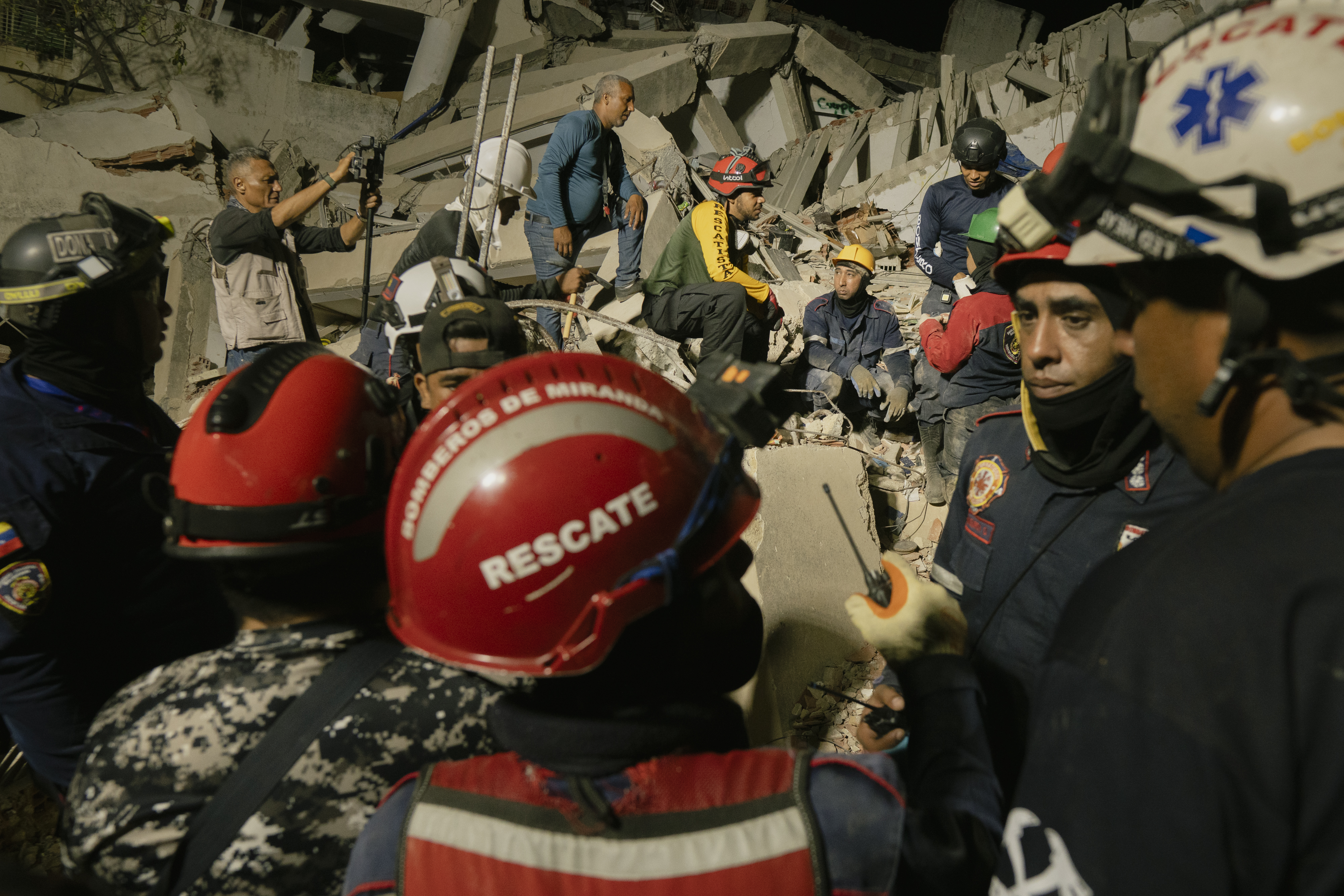 Venezuela quake rescuers believe boy, 9, is alive under rubble after 16 days