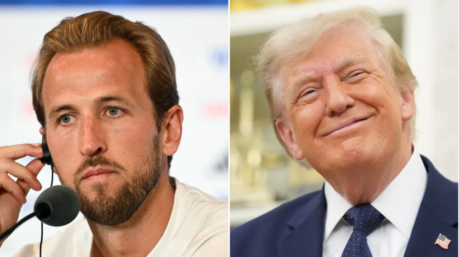 England captain Harry Kane confirms Trump golf game