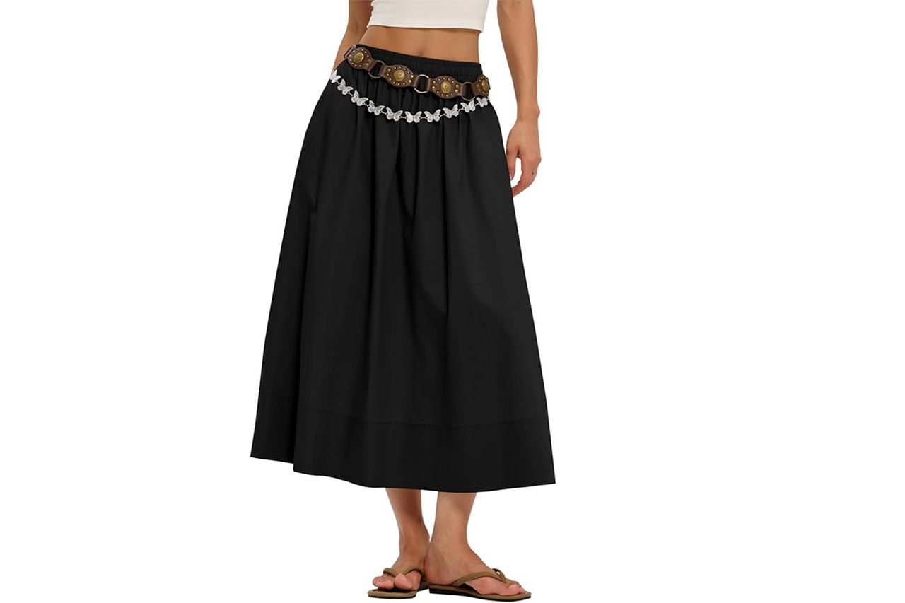 LOMON Midi Skirts