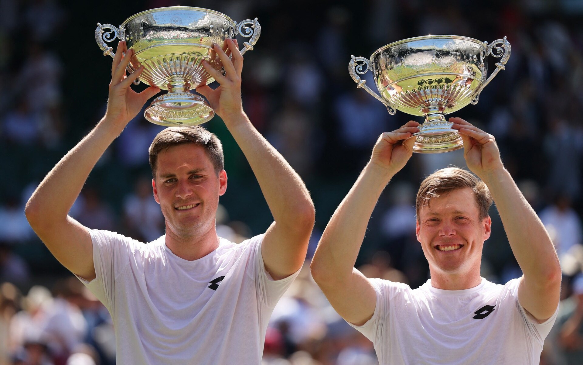 Briton wins Wimbledon doubles – then gives tennis authorities both barrels