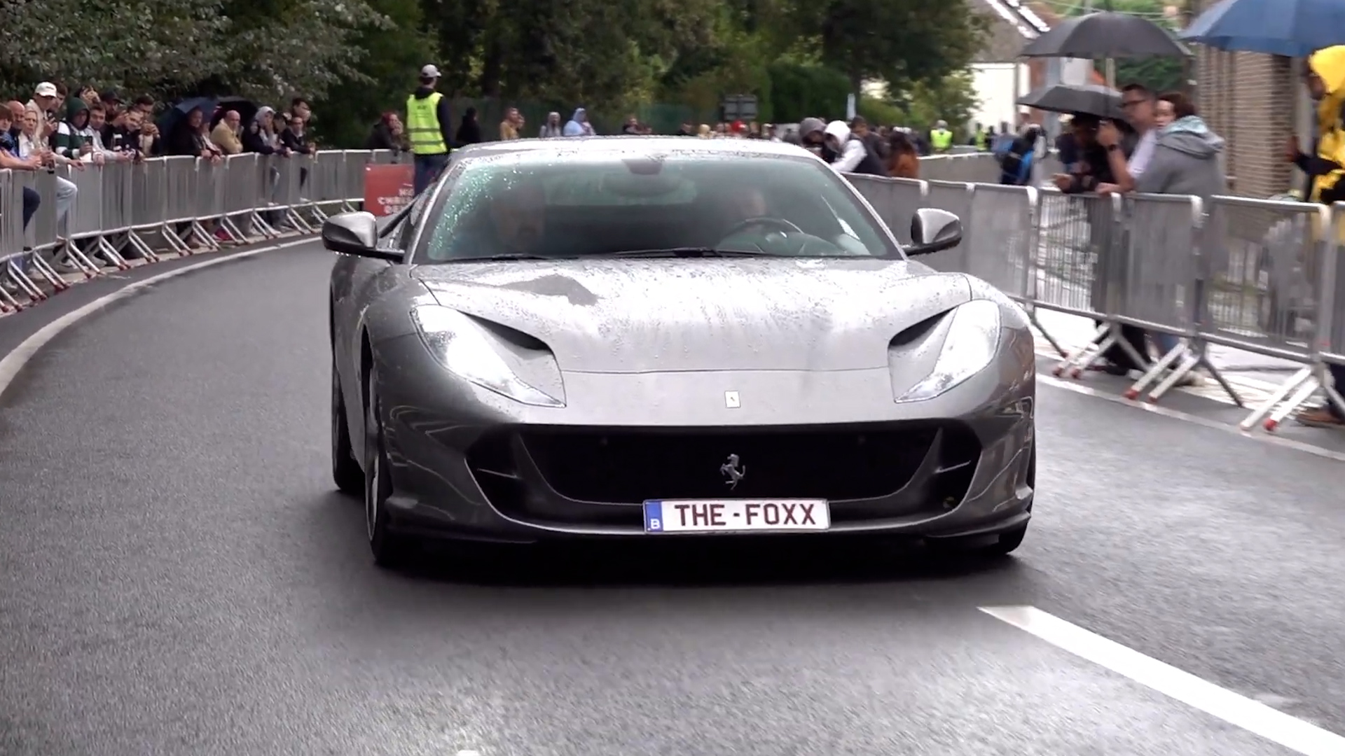 Ferrari 812 Superfast full throttle V12 acceleration