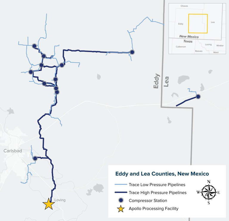 Trace Midstream building gas plant in New Mexico