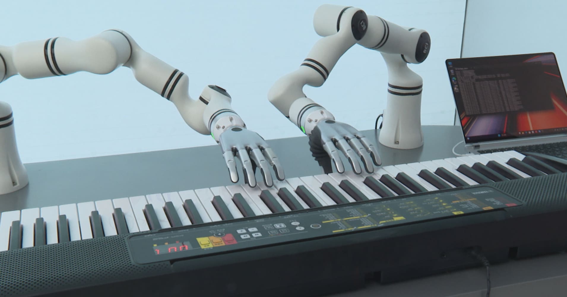 BrainCo's bionic hands process brain signals and translate intended movements into commands.