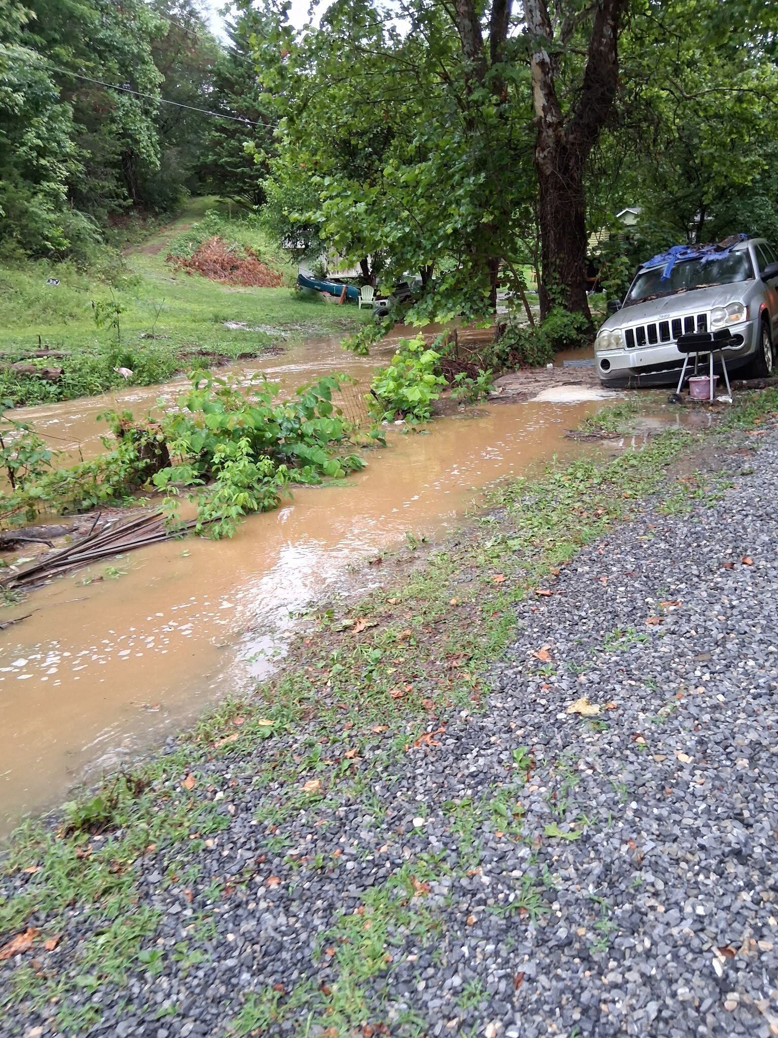 Flash flooding hits Tennessee counties | Here are some impacted roads