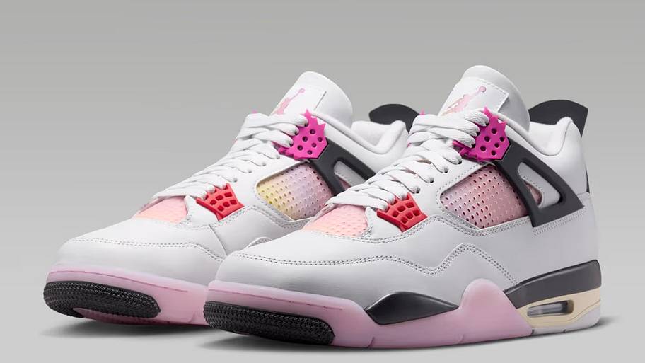 Side view of the Air Jordan 4 Retro