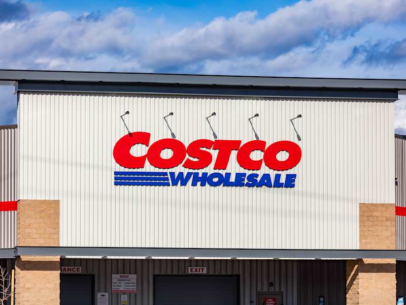 Brentwood, California 3-6-24: Exterior Images of the newly built Costco Wholesale In Brentwood, California a day before the grand opening