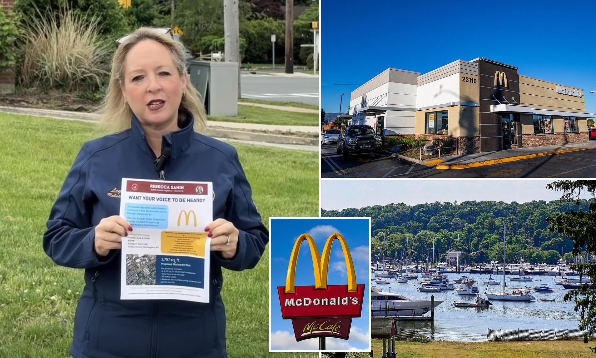 Furious residents oppose a new McDonald's over fears it will tank home values and bring gridlock