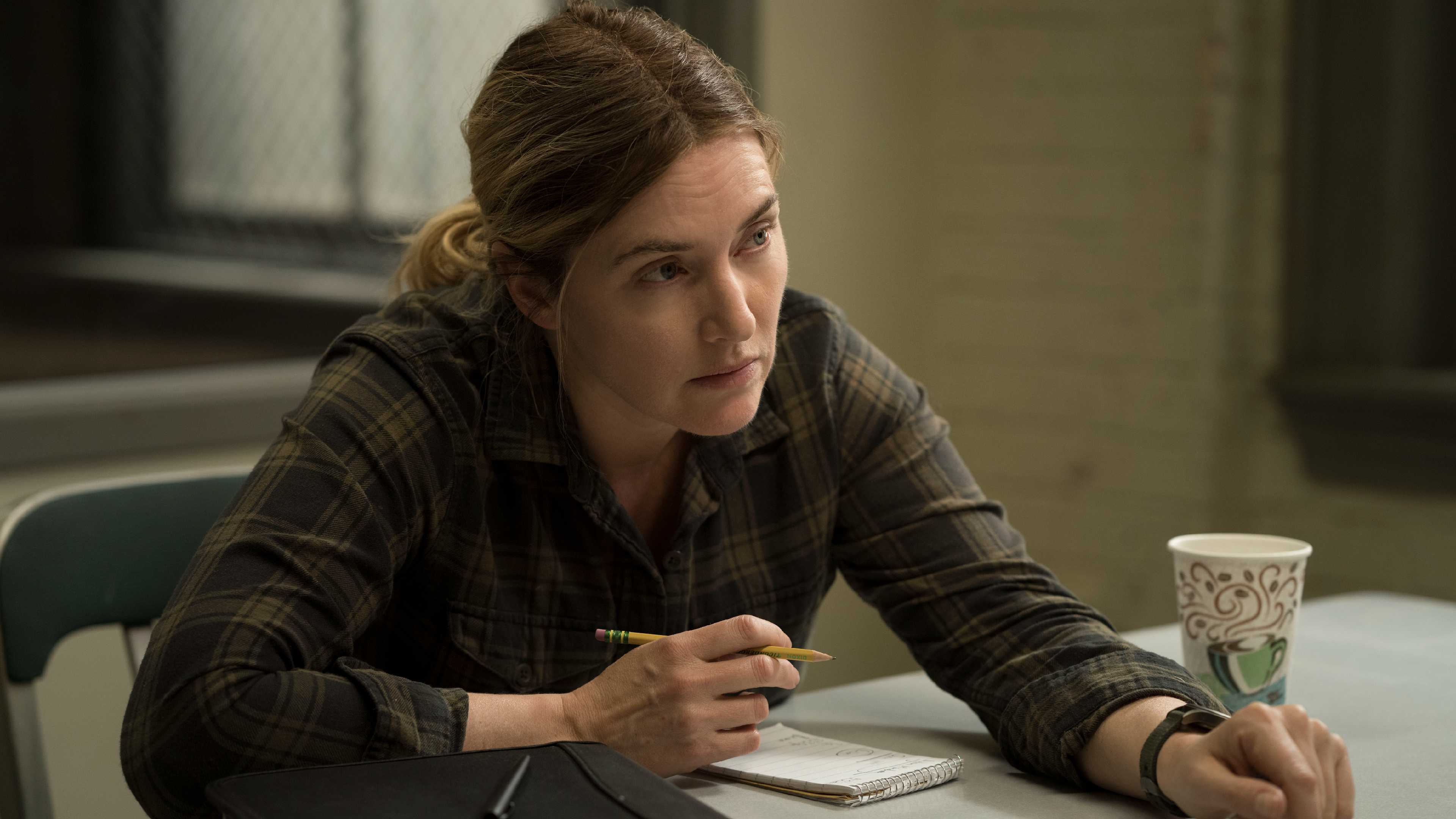 Kate Winslet as Marianne 'Mare' Sheehan in season 1 of Mare of Easttown