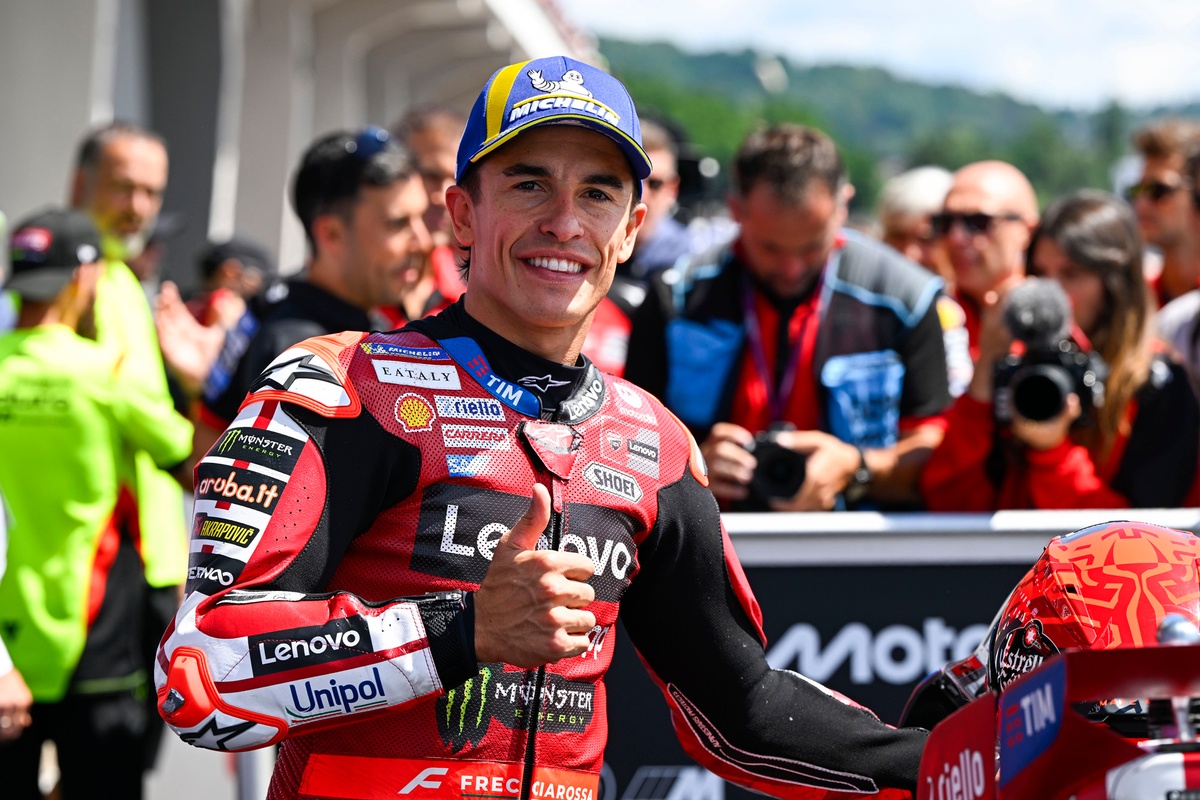 Marc Márquez lidera el 1-2-3 de Ducati en la clasificación de Alemania ...