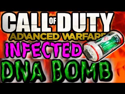 COD Advanced Warfare infected DNA bomb 30+ gunstreak solo multiplayer ...