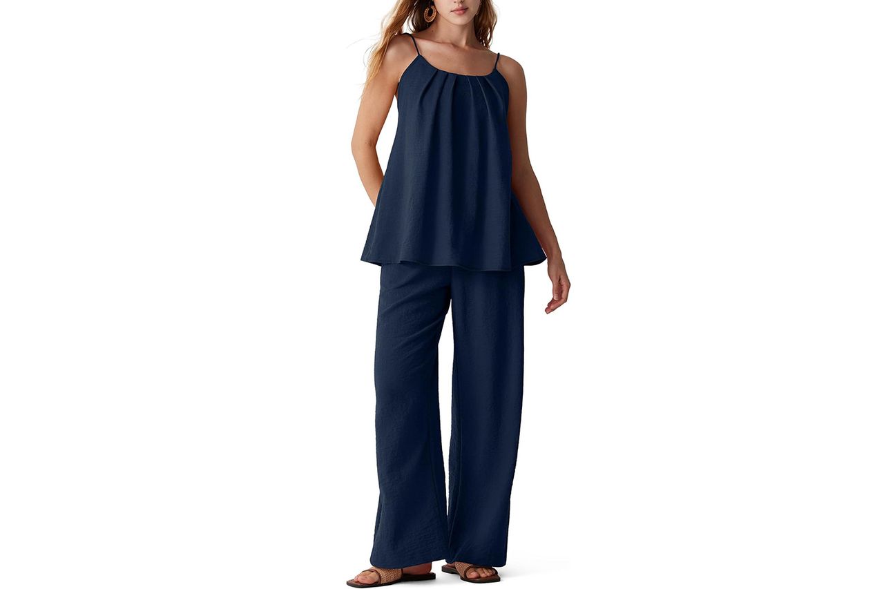 MOOSLOVER Linen Summer Two Piece Sets