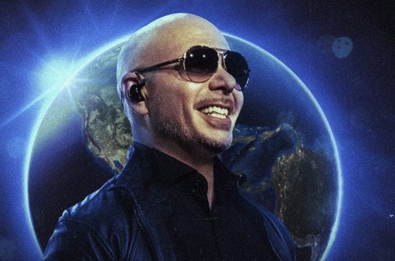 US rapper Pitbull sets bald cap world record at London show