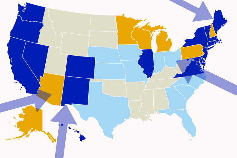 Four midterm races shift toward Democrats in fresh rating changes