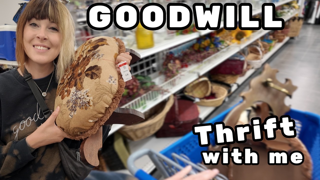 Expert thrifter scores incredible vintage treasures inside a local Goodwill