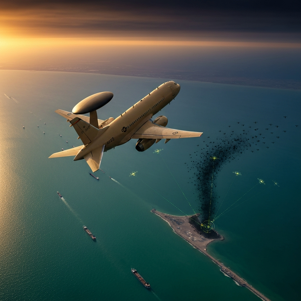 E-7 Wedgetail: Orchestrating allied defense vs. Hormuz drone swarms