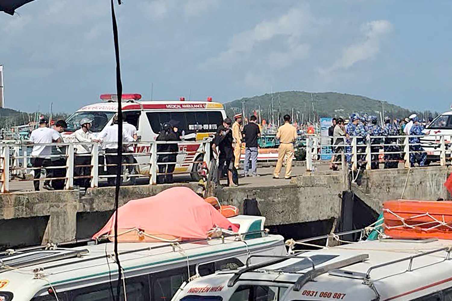 At least 15 tourists killed after boat capsizes off the coast of popular island