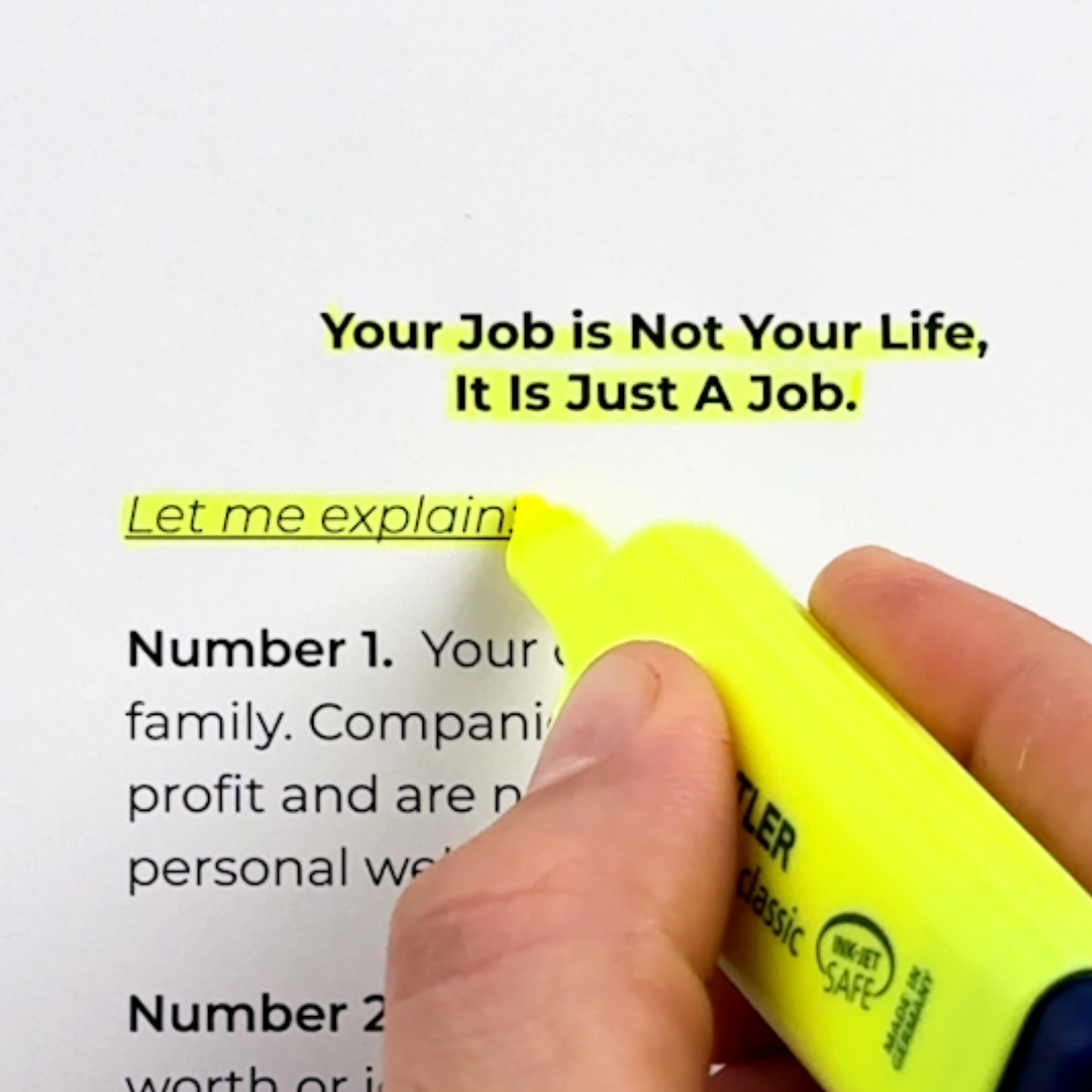 Advice on work and life balance! 🙌💯