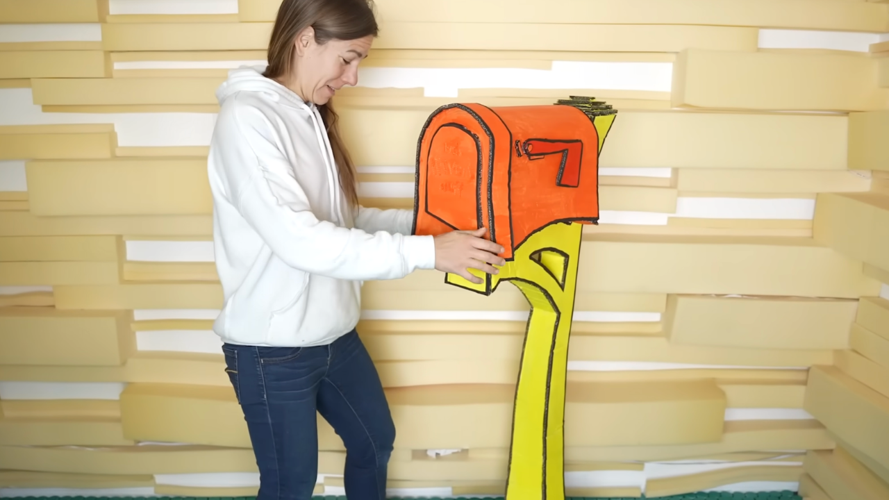 A giant box becomes art: genius idea or total mess?