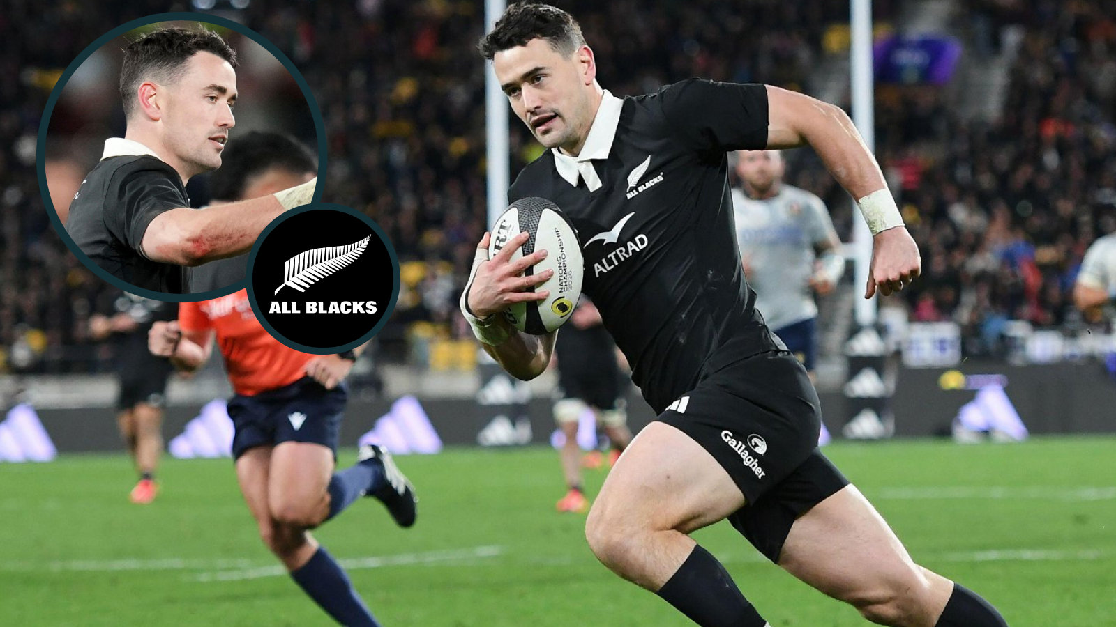 Will Jordan opens up on breaking All Blacks' try-scoring record: 'A moment I'll remember forever'