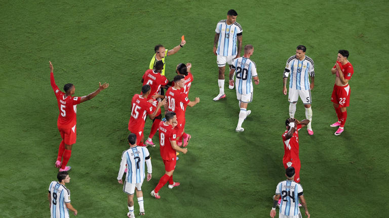 FIFA World Cup: Breel Embolo red card explained as controversial VAR ...