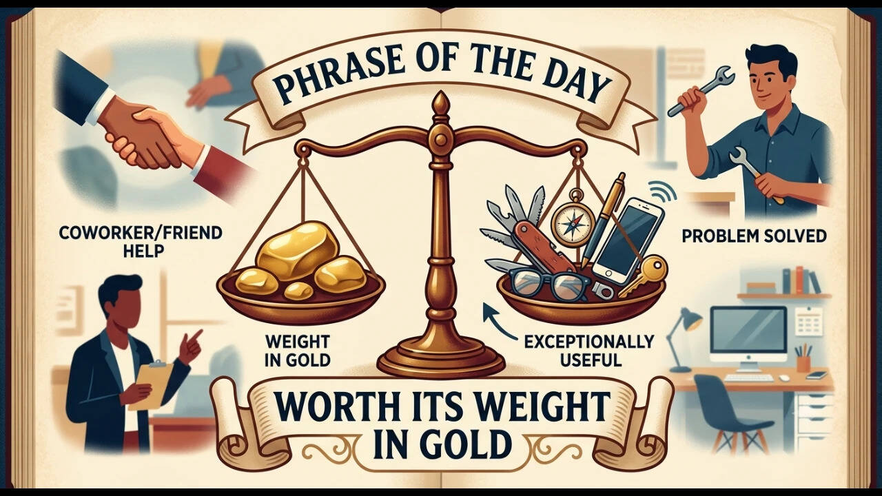 Phrase of the day: 'Worth its weight in gold' - origin, meaning and ...