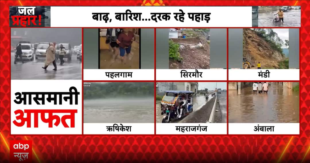 Weather alert: Heavy rain triggers floods and landslides across India
