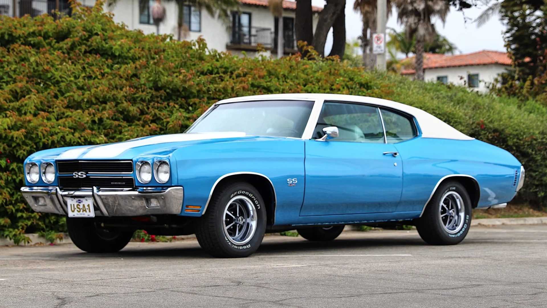 1970 Chevrolet Chevelle SS 454 Front Three Quarter