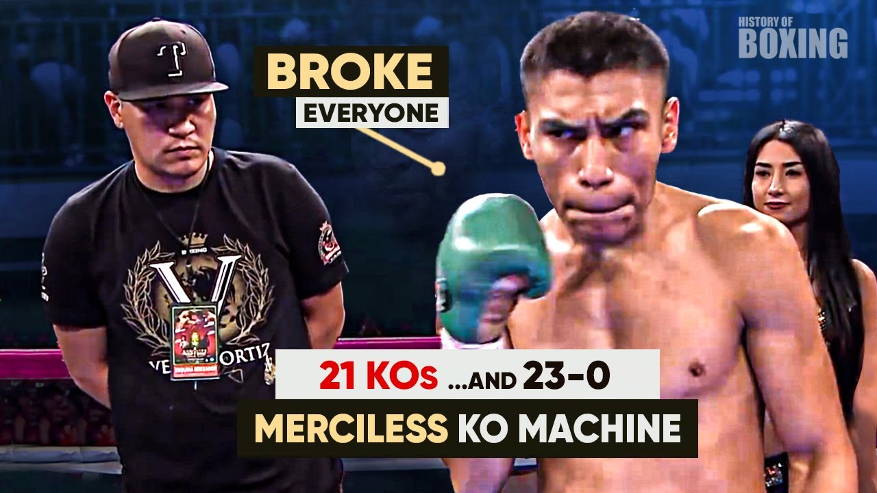 💥Freaking warheads! Cybernetic KO machine at 154lbs — Vergil Ortiz Jr