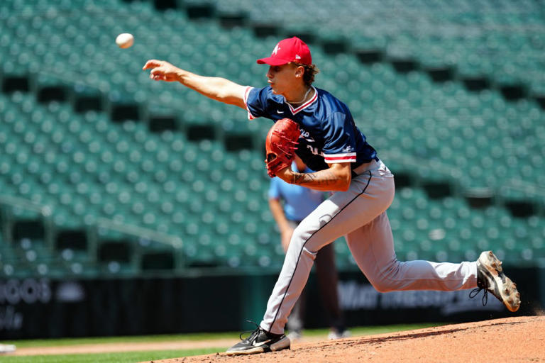 Mets draft hard-throwing right-hander Carson Wiggins one year removed ...
