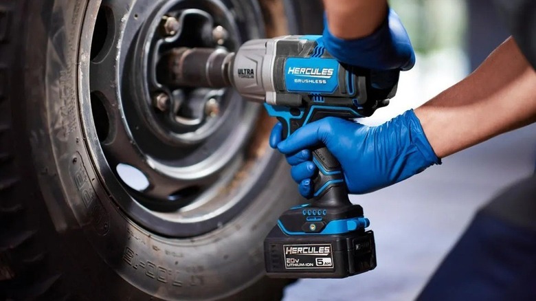 Close up of Hercules impact wrench