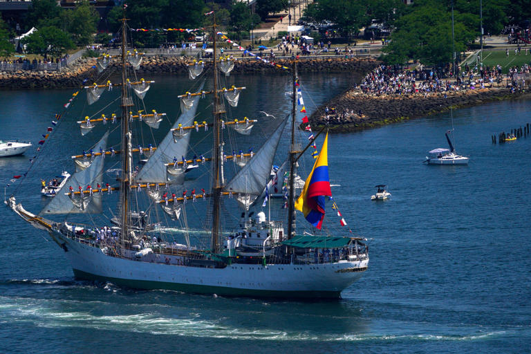 Photos: Stunning views of Sail Boston 250