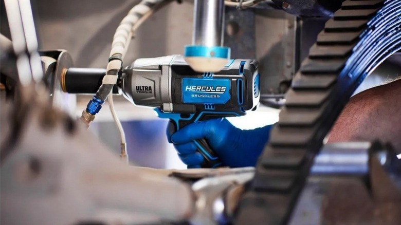 Close up of Hercules impact wrench