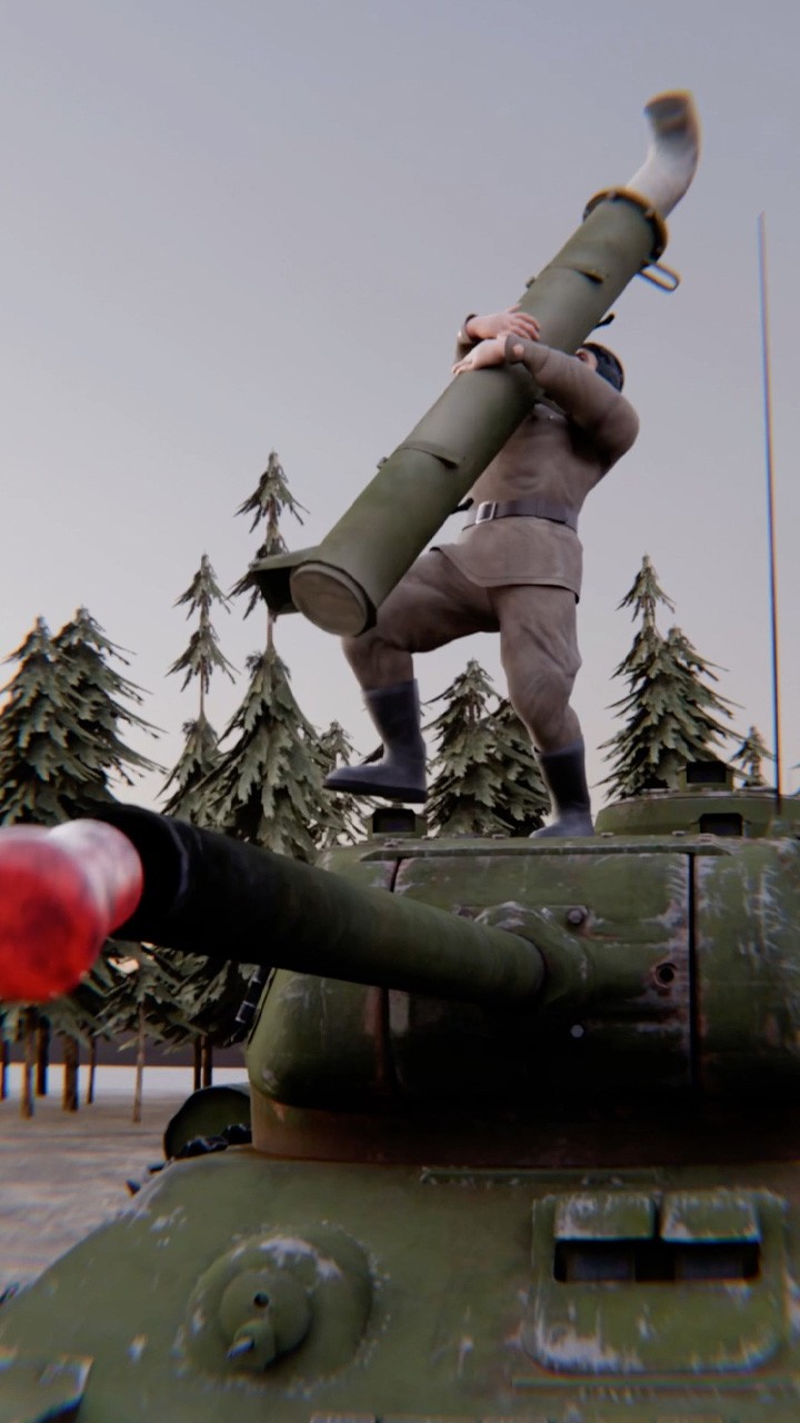 The Secret Under Water Modification For Soviet Combat Tanks