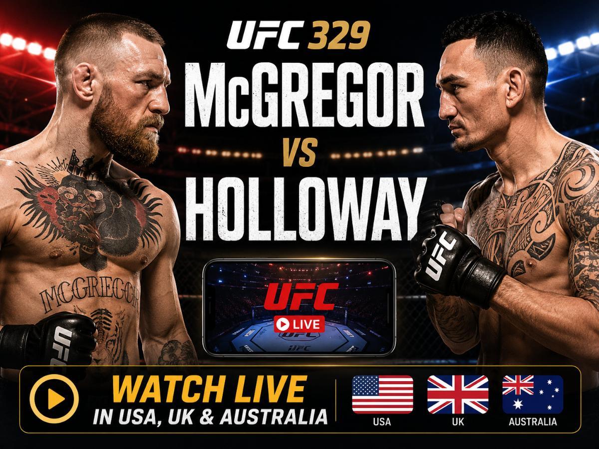 APP live streaming UFC 329: Best way to watch Conor McGregor vs Max ...