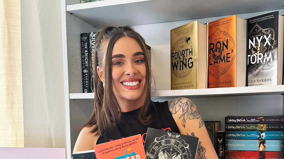 Amelia Lord didn't feel confident reading until BookTok posts encouraged her to try